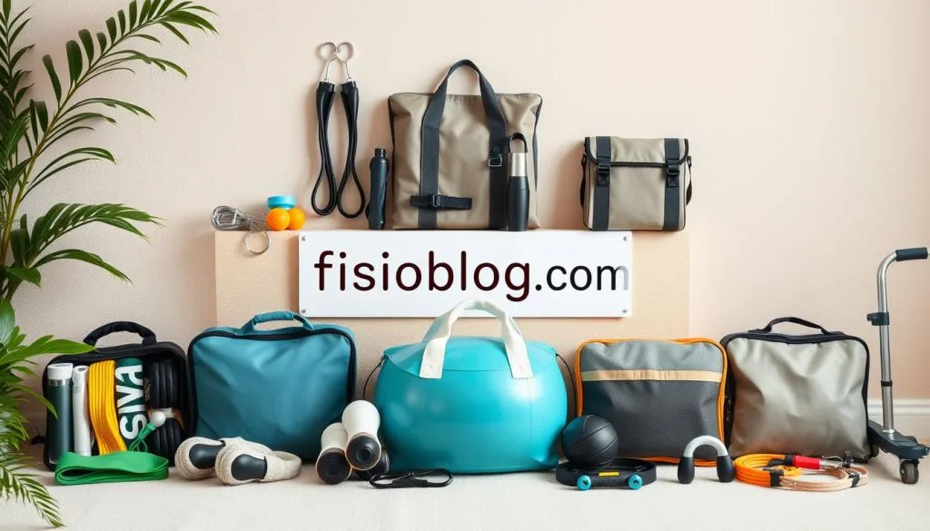 kit de acessórios de fisioterapia para idosos