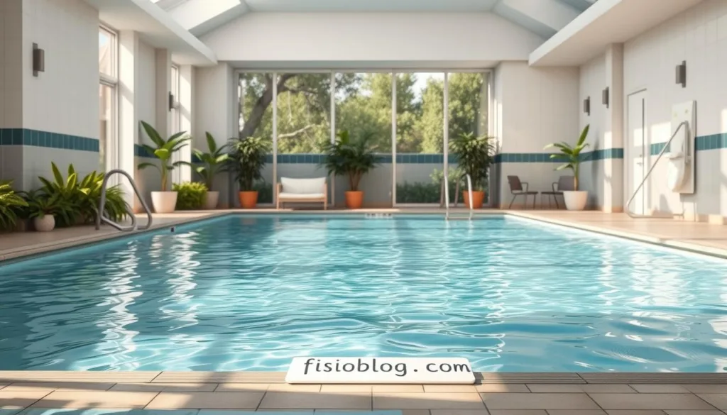 Ambiente de hidroterapia piscina Ambiente de hidroterapia piscina